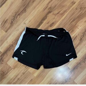 Nike Black and White Women's Athletic Shorts